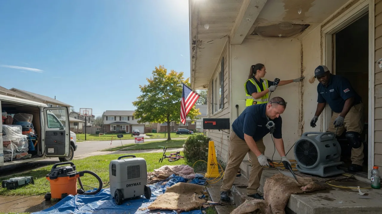 Water Damage Restoration in Burna, KY near me